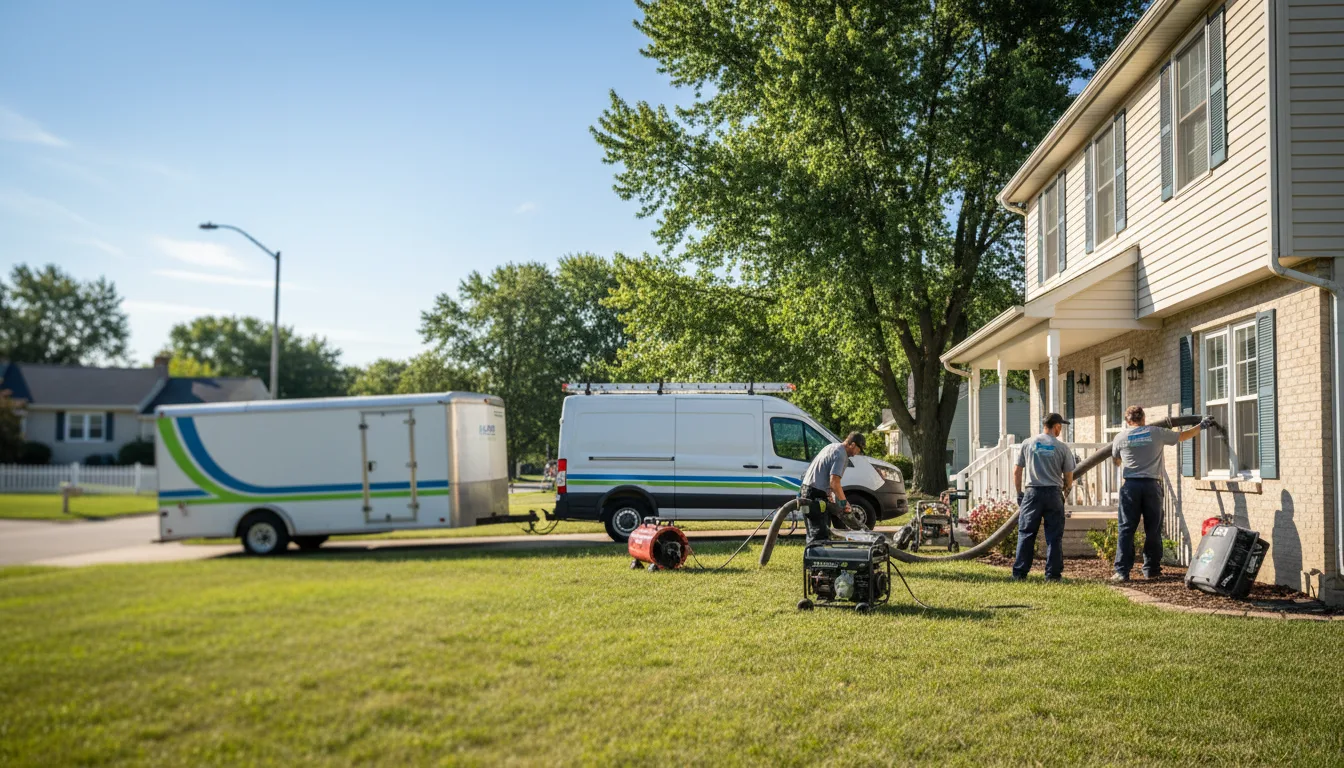 Flooded Basement Restoration And Cleanup With Repair in Rawlings, MD near me